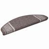 Self Adhesive Stair Treads 15 Pcs Brown 65 X 21 X 4 Cm