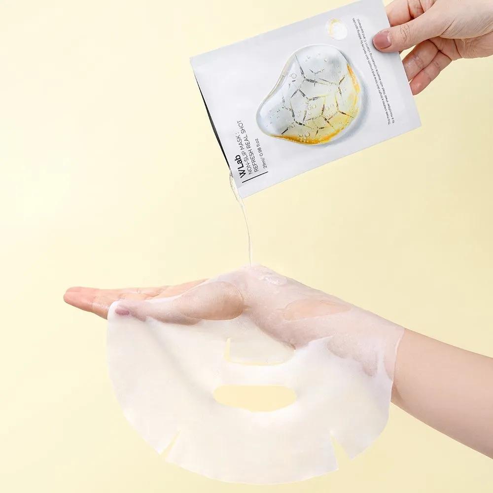 WLab Non-Slip Mask Refresh Real Shot 5-Pack