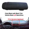 Car Inner Dashboard Cover Dash Mat Carpet Cushion Sun Shade Dash Board Pad For Toyota Avensis 2005 2006 LHD RHD Car Styling