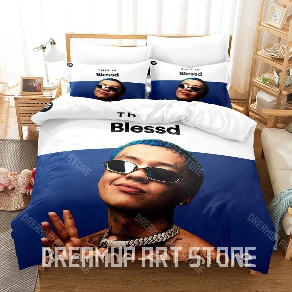3D Print Blessd Cartoon Bedding Set Single Twin Full Queen King Size Bed Set Adult Bedroom Duvetcover Sets Anime Bed Sheet Set