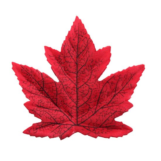 50 Stück künstliche lebensechte Ahornblätter für Hochzeit, Halloween, Party, Scrapbook-Dekor