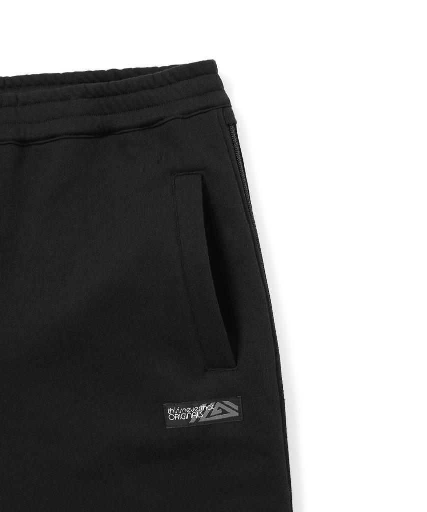 THISISNEVERTHAT Side Zip Sweatpant Black