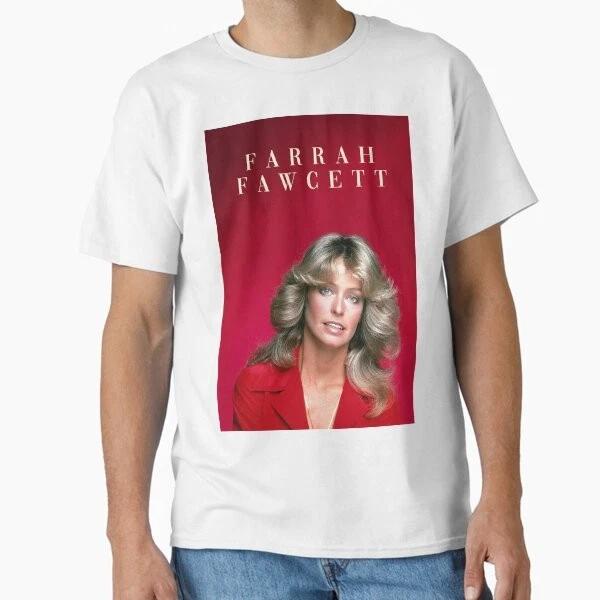 Farrah Fawcett poster Classic T-Shirt Made in USA/AUS T-Shirt S-2XL 4XL