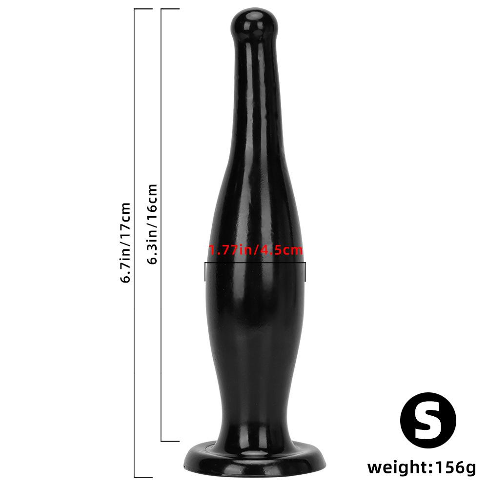 Large Head Extra Long Female Dildo Posterior Male Anal Plugs Out Wear Anal Strips Practice Anal Dilation Tool Sex Toys