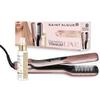 Dampfglätteisen - - Premium-Set Demeliss TITANIUM LOVE - Exklusive Farbe + Keratinpflege 100ml - Intensive Glättung