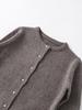 European and American style, new women's clothing, foreign style, long-sleeved metal button-knitted jacket 5536205