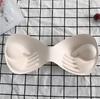 Plus Size Thickened Palm-Shaped Push-Up Heart Bandeau Bra with Padded Sponge Inserts
