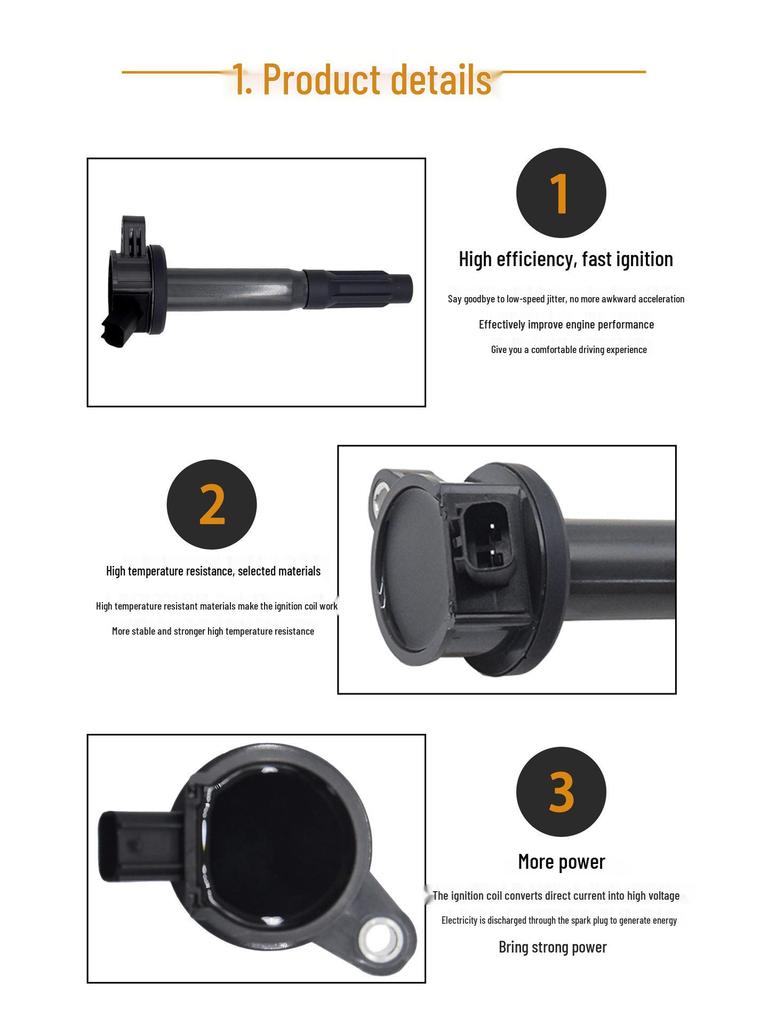 Ford Kuga Ignition Coil 12A375BB B0861200941 GN10238