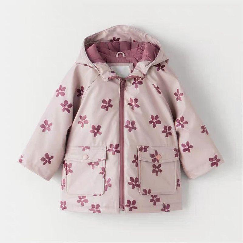 Coat Baby Fleece-Lined Hooded Cotton-Padded Jacket Children's Clothing