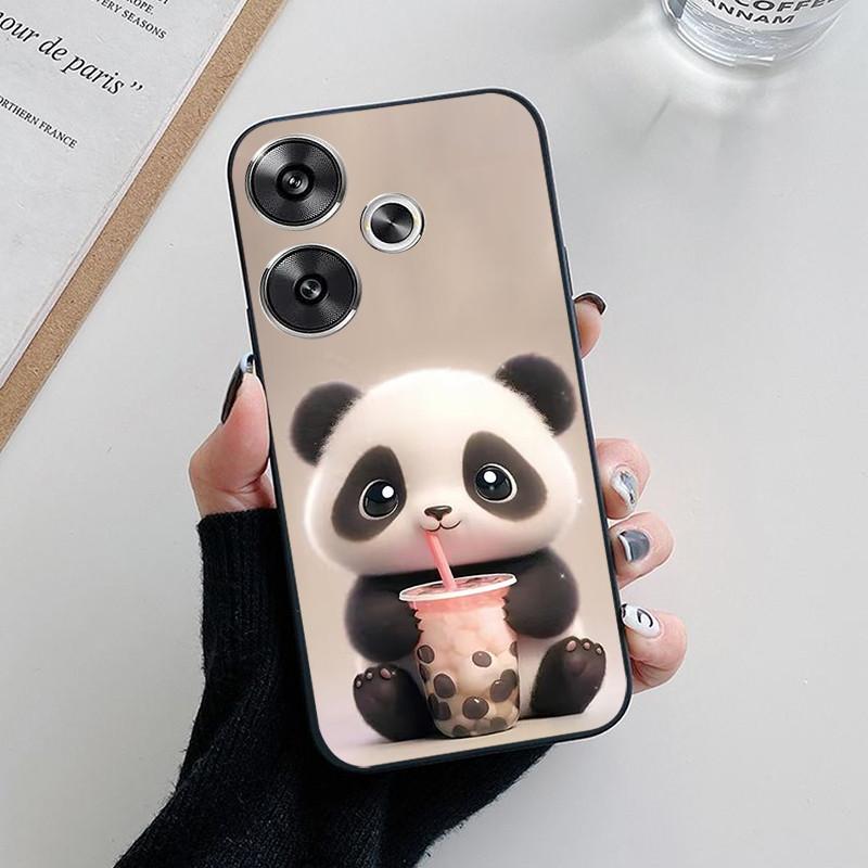 For Coque Poco M6 4G Case Soft Silicone Back Cases for Xiaomi Poco M6 4G Phone Cover PocoM6 POCO M 6 Full Protection Etui Funda