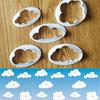 5Pcs Cloud Cake Cookie Biscuit Cutter Fondant Mold Decorating DIY Baking Tool