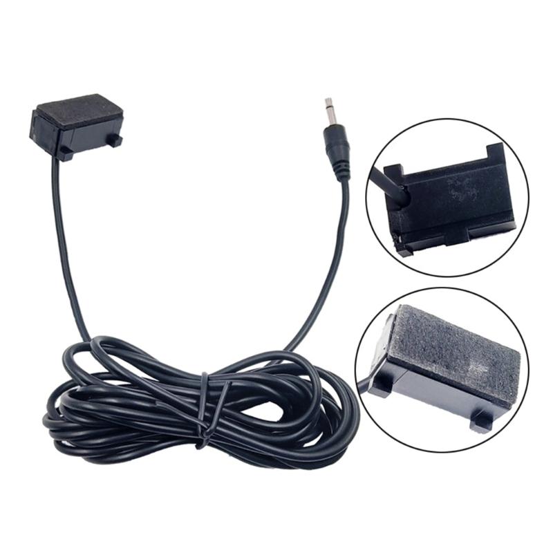 For Handfree Call Voice Communication High Sensitivity Vehicle Navigation Radio Stereo Microphone 300cm Cable 3.5mm Port
