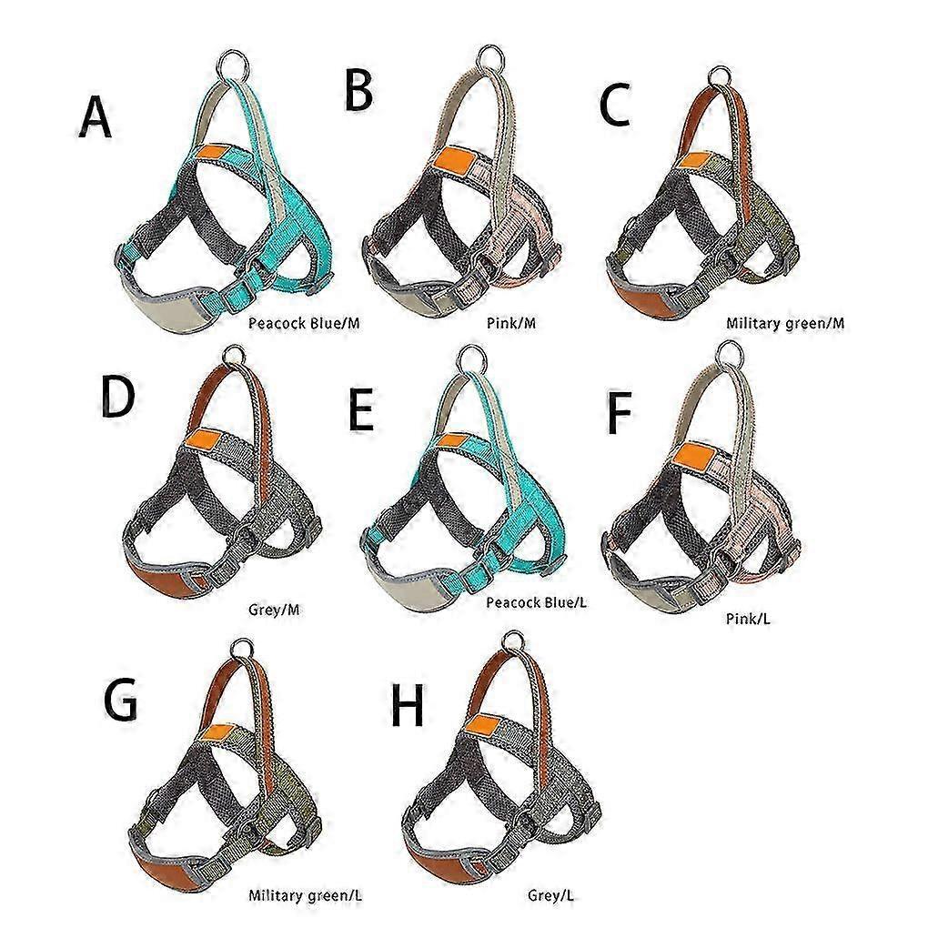 Pet Vest Harness Dog Strap With Handle Nylon Brace Sling Leash Walking