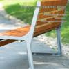 Cast Aluminum Outdoor Park Bench