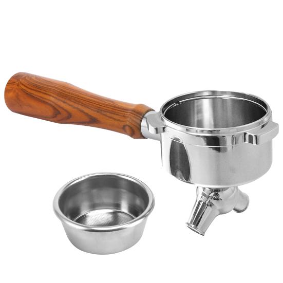 54 мм Держатель фильтра для эспрессо из нержавеющей стали, съемный, запасной портафильтр для кофемашины