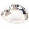 Excellent TIFFANY&Co. Dish Silver Tray Heart Plate Silver 925 Women Used