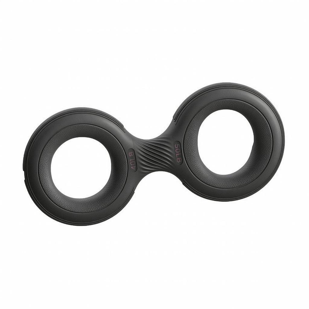 Silicone Hand Exerciser Flexible Figure-Eight Grip Loop Lightweight for Travel