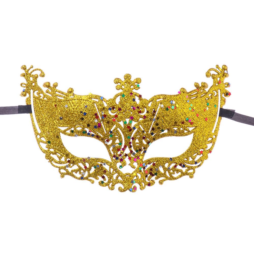 Glitzer Halloween Pailletten Kostüm Karneval Maskenball Maske Party Maske