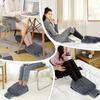 Large Hot Water Bottle for Feet Rubber Hot Water Bag with Soft Plush Cover Foot Warmer for Pain Relief Washable Foot Heating Pad
