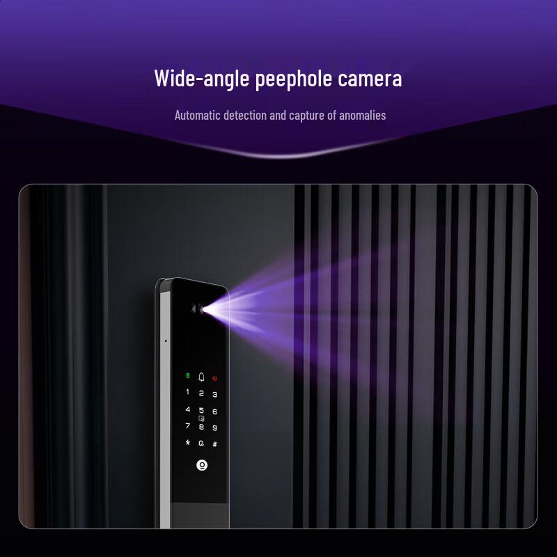 Kaadas Q2 FVP Smart Door Lock with AI Peephole and Finger Vein Recognition