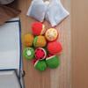 Soft Beanbag Throwing Balls for Kids Crochet Footbag Juggling Balls Handheld Crochet Sandbag Set for Kindergarten Elementary Sports Outdoor Play Toy