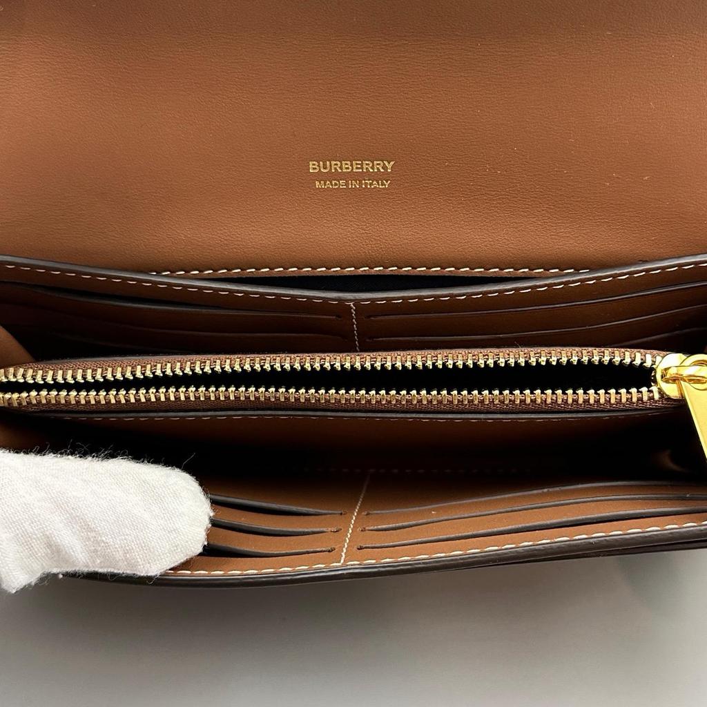 [Pre-Owned] Pocket Series Calfskin European Clutch Wallet Card Holder - Excellent #TDAW86