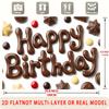 Party Backdrop Happy Birthday Birthday Photo Booth Background Wall Decor