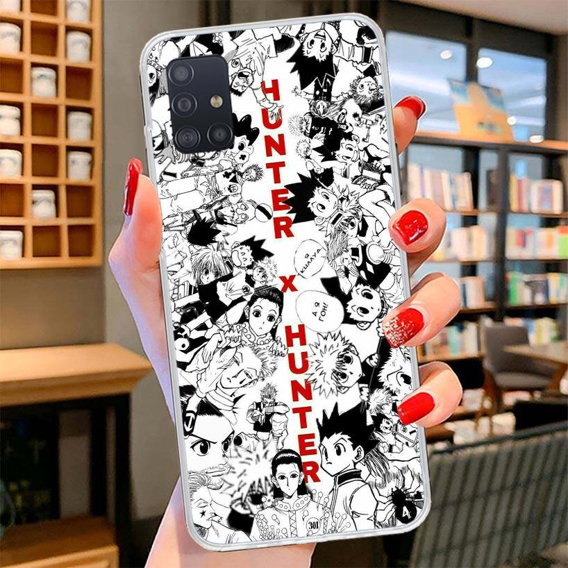 Anime Hunter X Cover Phone Case For Samsung Galaxy A12 A22 A32 A52 A72 A02S Phone Case Note 20 Ultra 10 S10 Plus A51 A71 A50S A2