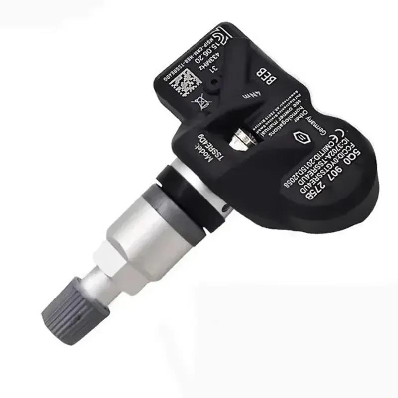 TPMS 4PCS/1PC Tire Pressure Sensor 5Q0907275B 433MHz For Volksagen Passat B8 VW Tiguan 2015 2016 2017 2018-2020