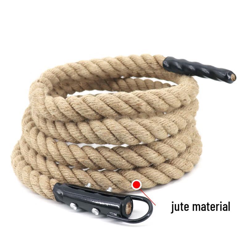 Heavy Duty Fitness Training Rope with Iron Hook