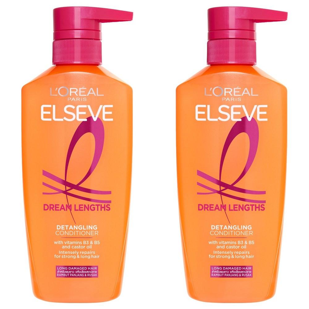 L'Oréal Paris Dream Length Conditioning Hair Pack 375ml 2 pcs