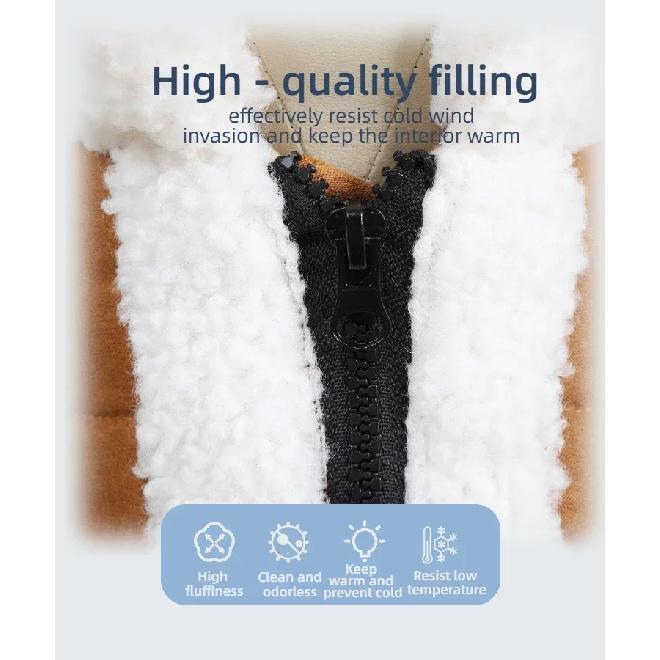 Sleeveless Warm Vest for Dogs In Autumn and Winter, Suitable for Small and Medium-sized Dogs