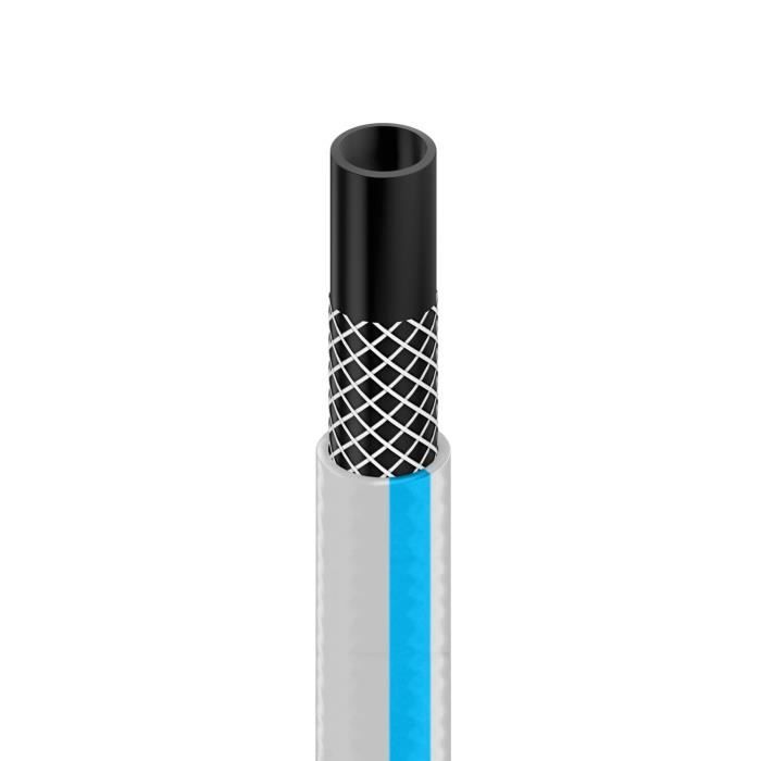 Système D'arrosage De Jardin Tuyau 20m 1/2 '' Avec Support Mural