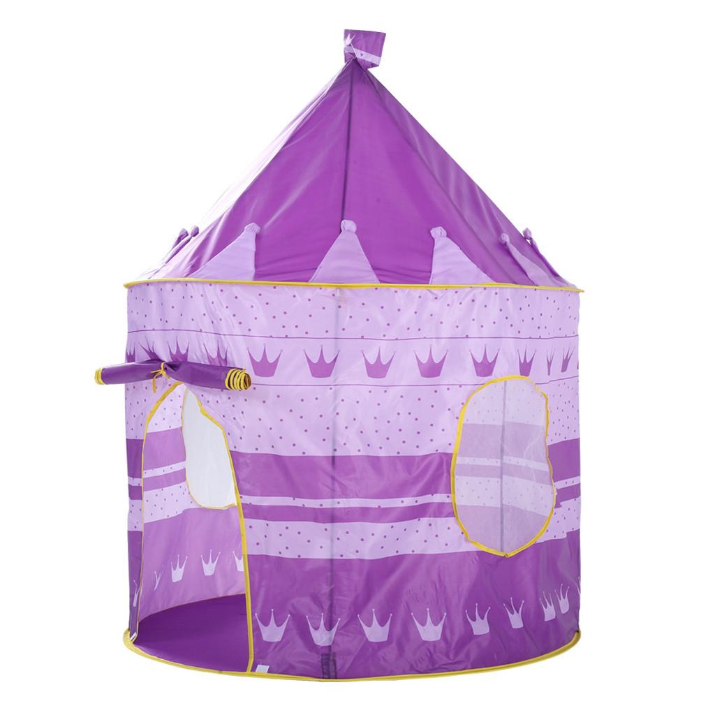  Folding Children Kids Playhouse Princess Tent Tunnel In/Outdoor for Boys Girls 