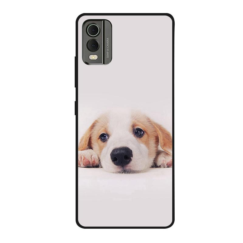 Pentru husă Nokia C32 C 32 Silicon moale Pictată Rezistentă la șocuri Huse spate Pentru Nokia C32 Husă TPU Coques NokiaC32 Desene animate drăguțe