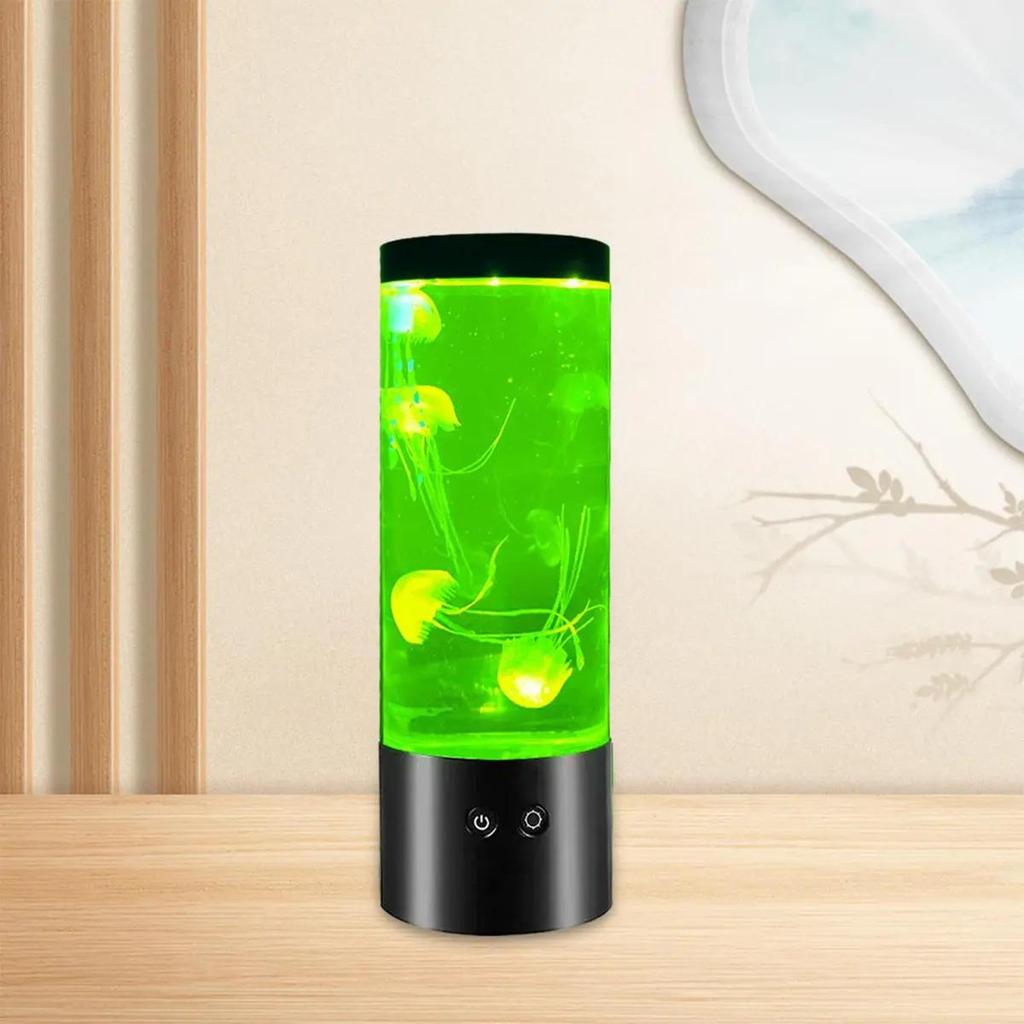 USB-powered jellyfish lamp, 9.5 x 23 cm.