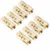 8PCS 8mm Cabinet Hinge 180 Degree Opening Angle With Screws Barrel Hinge Brass Invisible Furniture Hinge Hand Craft
