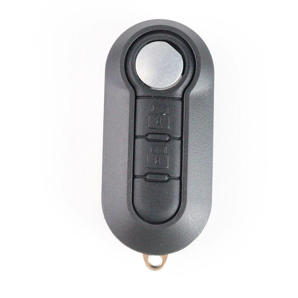 For Fiat 500 Panda Punto Bravo Ducato Stilo Remote Auto Key Case Fob Sip22 Blade Flip Folding Car Key Fob Case Shell Housing