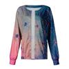 Dámské ležérní oblečení s dlouhým rukávem, jednořadové halloweenské oblečení s potiskem Cardigan Top oblečení Uniformy
