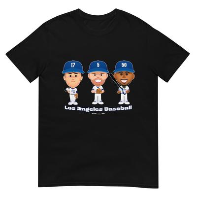 Los Angeles Baseball Players Body Trio MLBPA T-Shirt