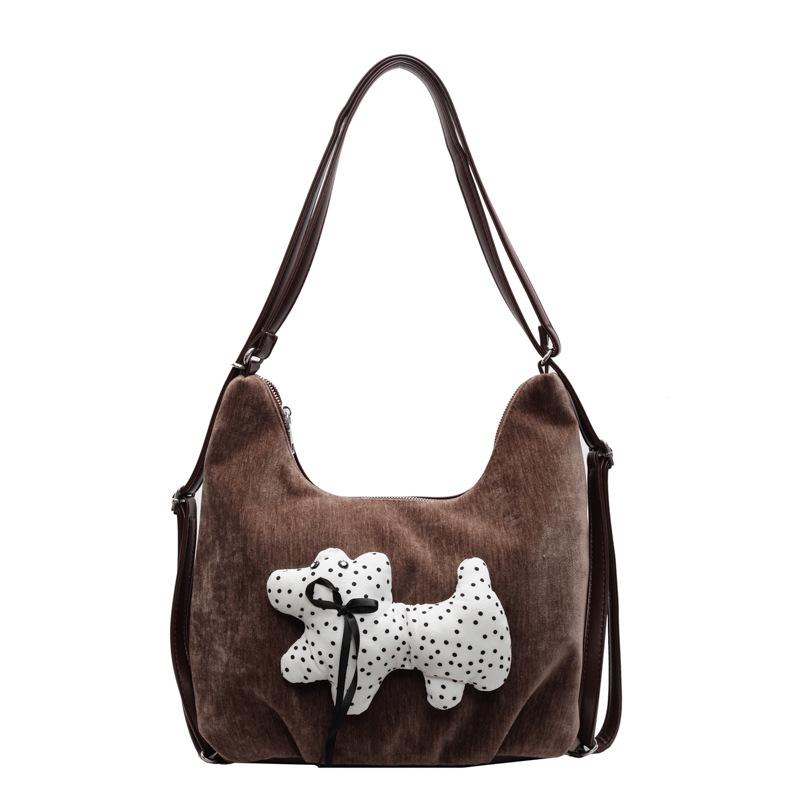 

Casual Commuting Large-capacity Women s Backpack, New Versatile Back Bag, Shoulder Tote Bag темно-коричневого