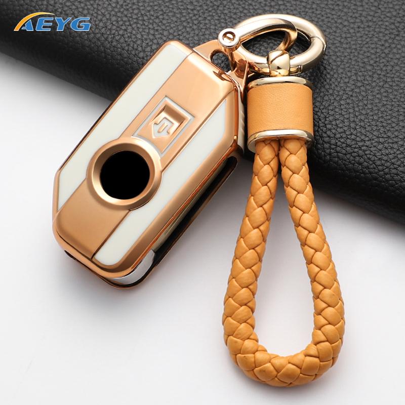 Car Key Case Cover Shell For BMW R1250GS R1200GS F750GS F850GS C400X C400GT F900R F900XR GS1250 S1000rr Key Chain Accessories
