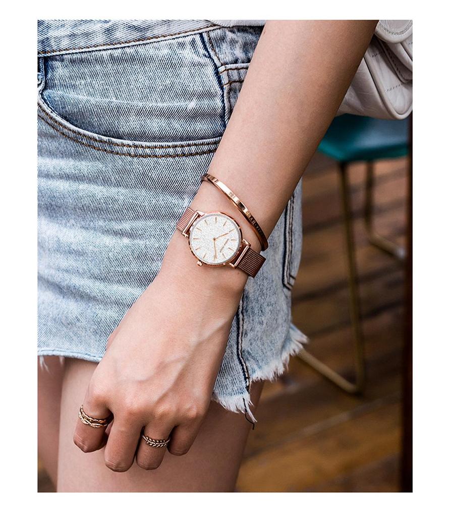 Hannah Martin Women's Waterproof Watch - Japanese Movement, European & American Fashion