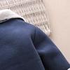 Cappotti in pile per ragazzi e ragazze Cappotti per bambini Abiti autunnali e invernali Cappotto per bambini con risvolto in peluche Vestiti caldi