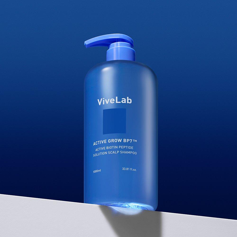 

[Large Capacity] ViveLab Active Biotin Peptide Solution Scalp Hair Loss Shampoo 1,000ml
