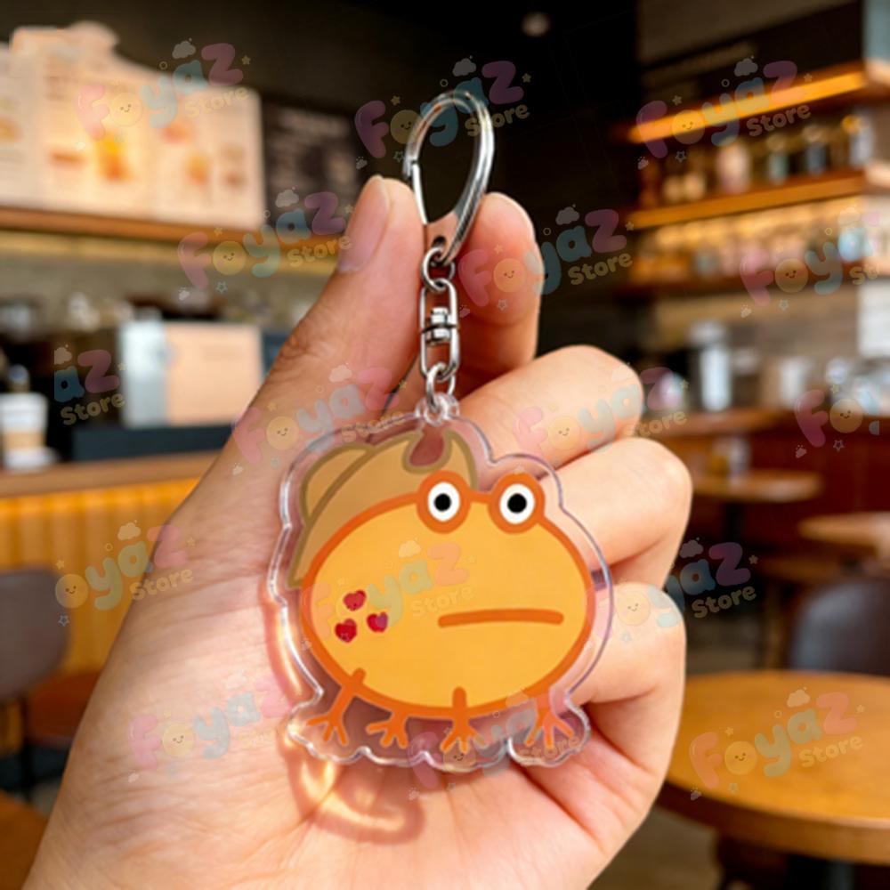 

Cute Cartoon Pink Little Keyrings for Accessories Bag Key Chain Ring Jewelry Girl Creative Manga Fans Gifts for Women Friends