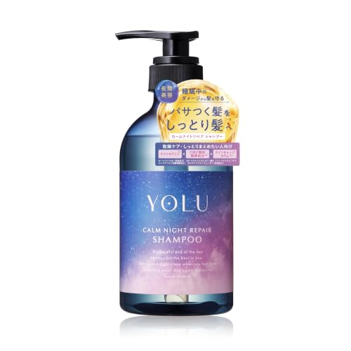 YOLU Shampoo Calm Night Repair Damage Care Night Beauty Dense Repair Friction Reduction Skin Care Moist Neroli & Peony Scent