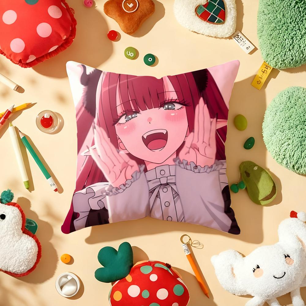 Anime MMy Dress Up Darling Cushion Cover Plush Fabric Soft DoubleSided Printed Sofa Warm Winter Home Gift Pillow Cover