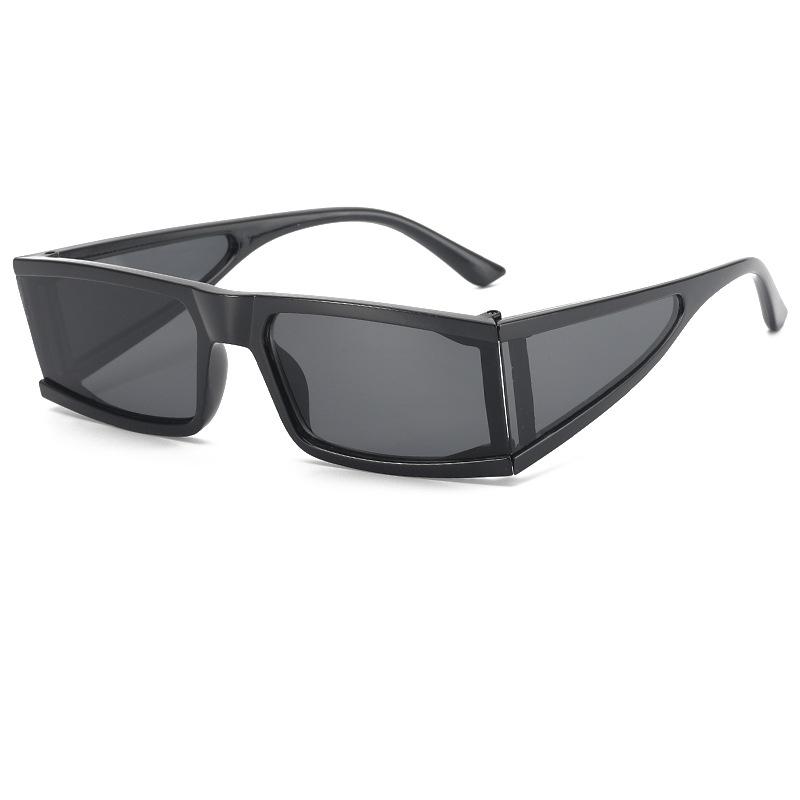 

Винтажные очки с несколькими линзами Солнцезащитные очки Женские мужские хип-хоп Прямоугольные Солнцезащитные очки Женские мужские Популярные Цветные Квадратные Очки