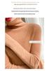 Lekasha 2026 Women's All-Cashmere Striped Collar Slim-Fit Knit Pullover